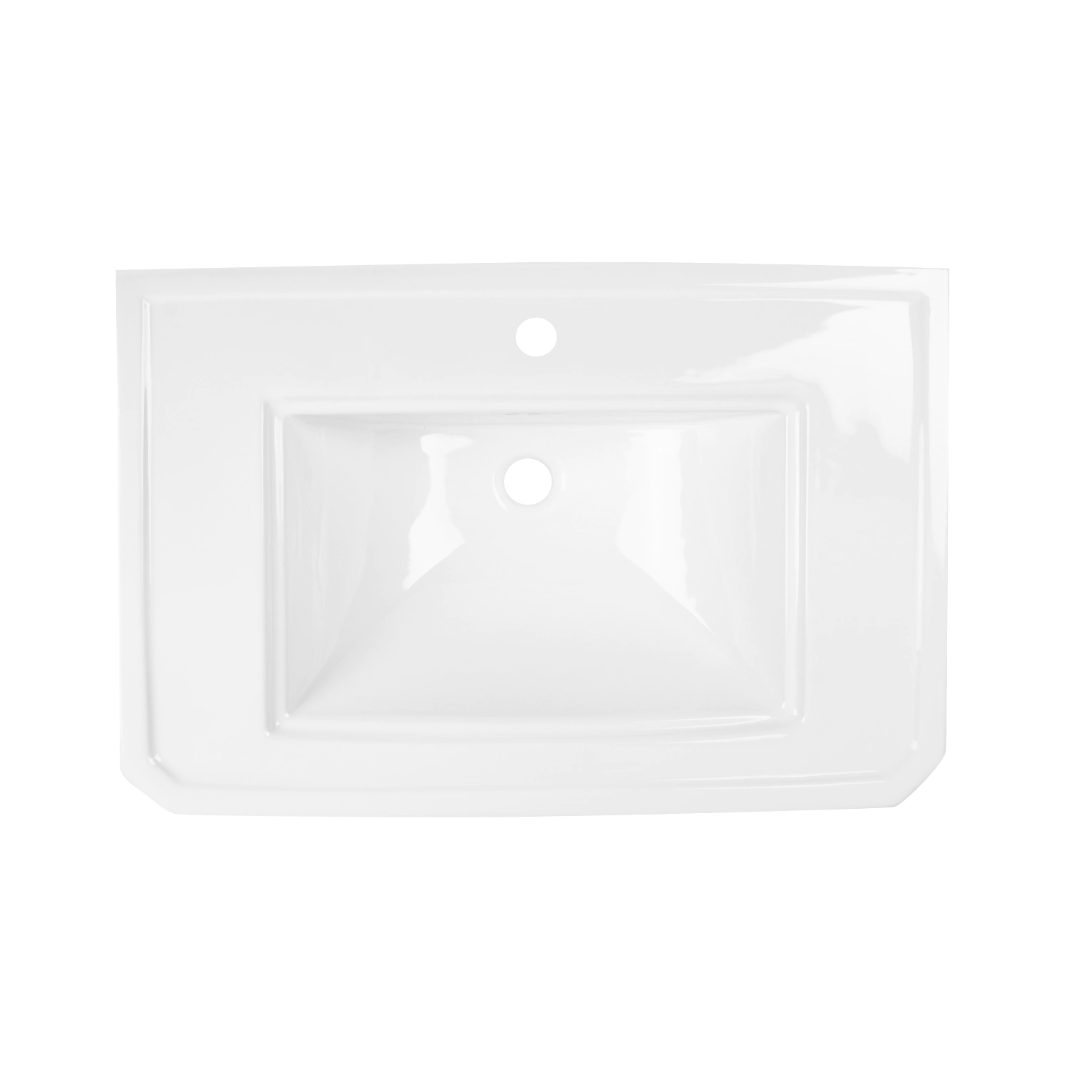 large ceramic bathroom sink cUPC Bathroom pedestal sink with oversized counter space, 30 inch pedestal sink with overflow